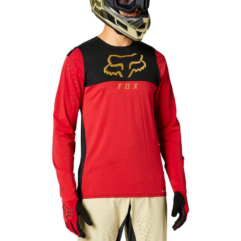 FOX MAILLOT À LONGUES MANCHES FLEXAIR DELTA