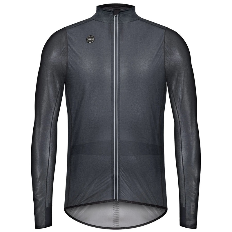 GOBIK VESTE UNISEX IMPERMÉABLE LÉGER PLUVIA TRUE BLACK
