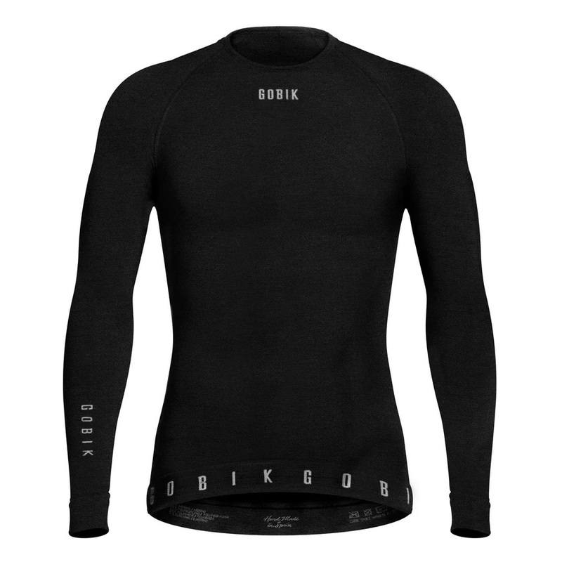 GOBIK T-SHIRT HOMME MANCHE LONGUE HIVER MERINO BASELAYER