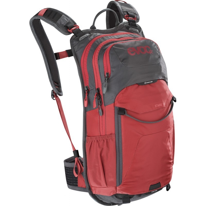 EVOC Sac à dos Stage 12l gris/rouge