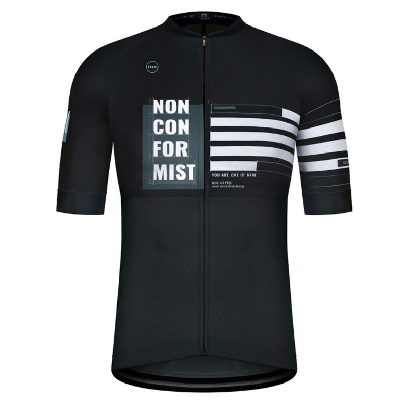 GOBIK MAILLOT UNISEXE MANCHES COURTES CX PRO 2.0 BLACK CLAIM