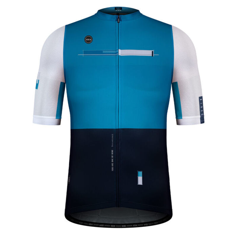 GOBIK MAILLOT MANCHES COURTES STARK COBALT