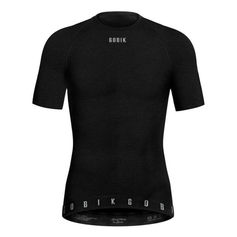 GOBIK T-SHIRT HOMME MANCHE COURTE HIVER MERINO BASELAYER