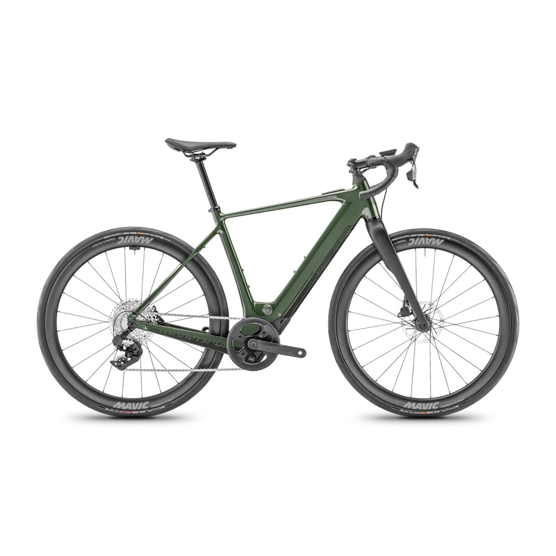 Moustache Vélo route électrique Moustache dimanche 28.6 vert sapin brillant